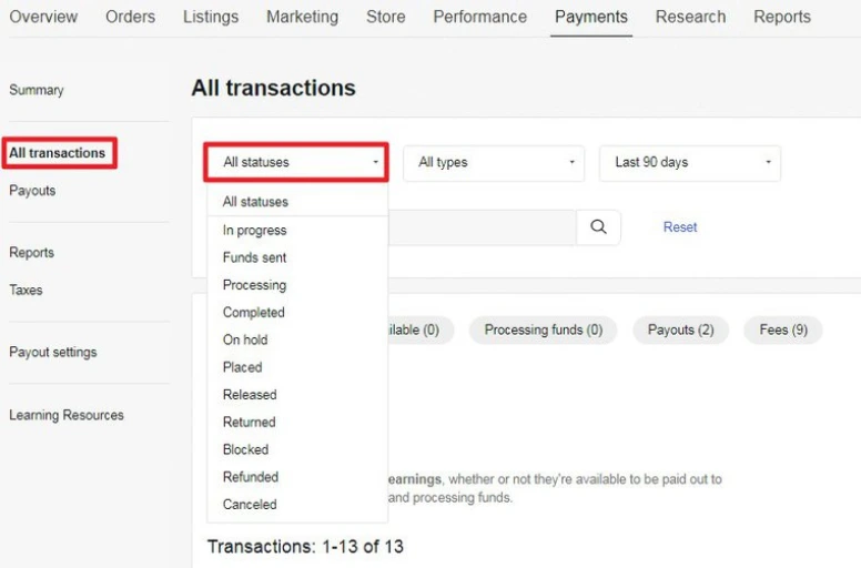 How to Track your eBay Payouts