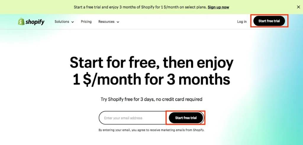 Start for free, then enjoy $1month for 3 months