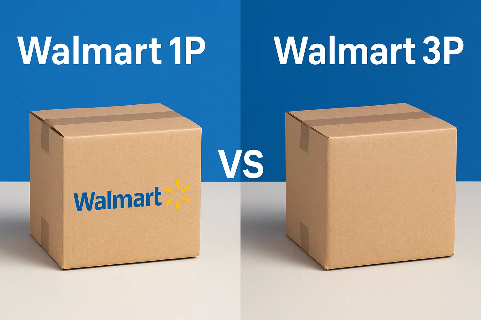 Walmart 1P vs 3P: Which is the Right Selling Model for You?