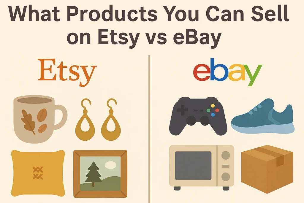 What Products You Can Sell on Etsy vs eBay