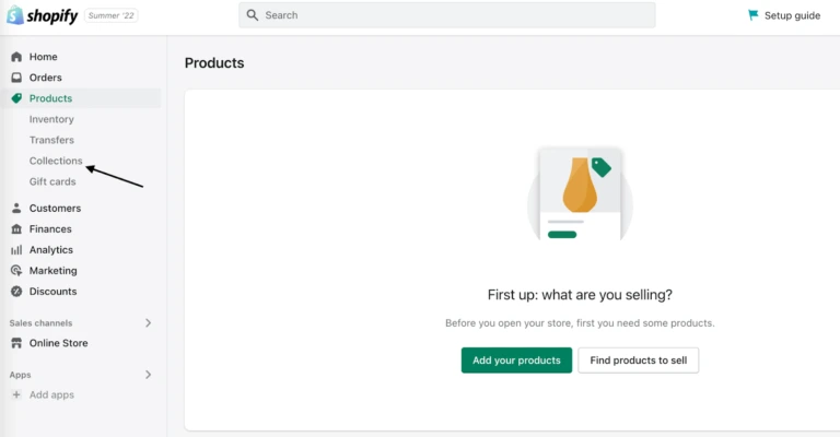 shopify collection