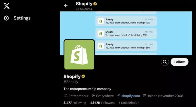 Contact Shopify Support Social Media