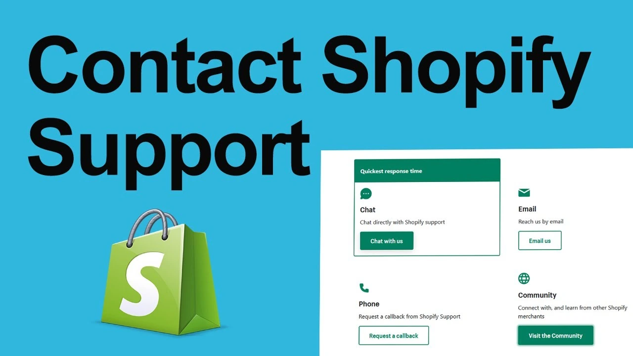 How To Contact Shopify Support: 6 Best Ways (Guide for 2025)