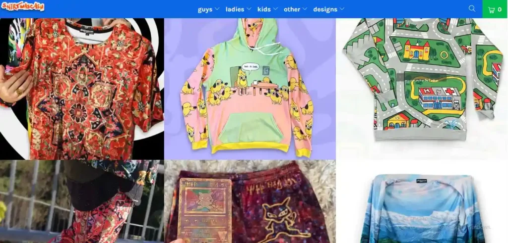 Shirtwascash shopify t shirt store example