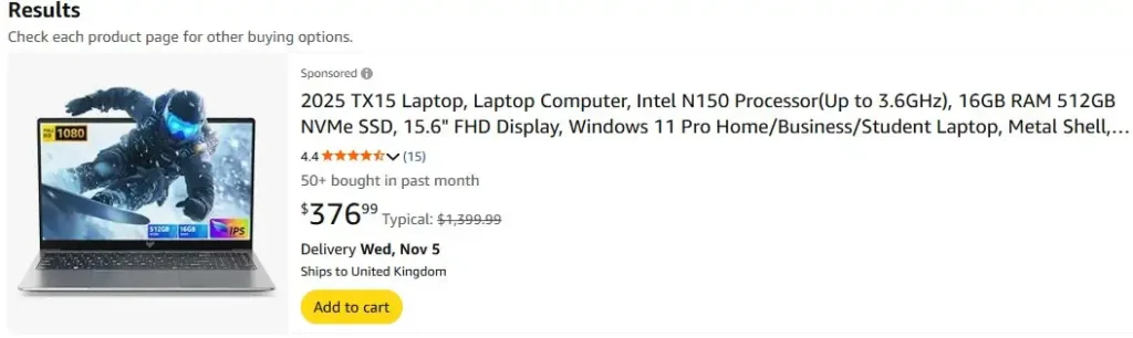 picture showing Sponsored Display Ads by amazon