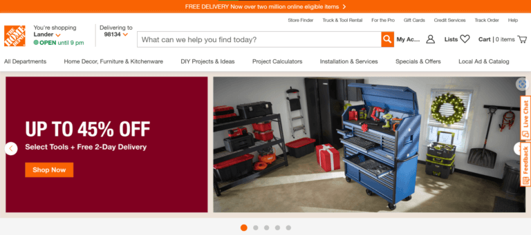 home depot eBay droshipping supplier
