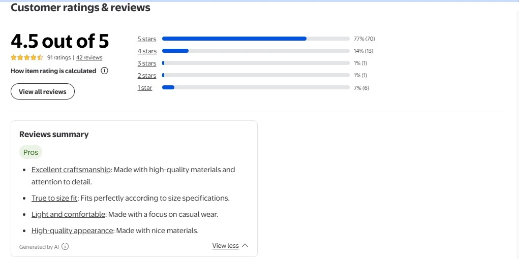 What Are Walmart Seller Reviews