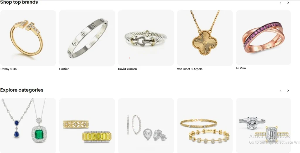 eBay Authenticity Guarantee Jewelry