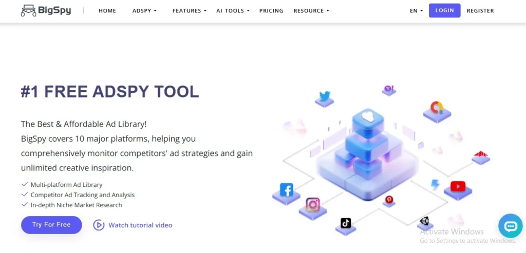BigSpy Shopify Spy Tool