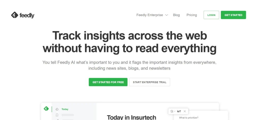 feedly shopify spy tool