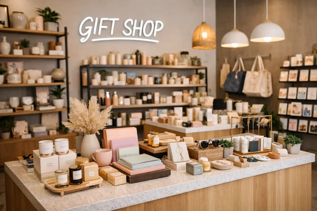 modern and trendy gift shop name ideas