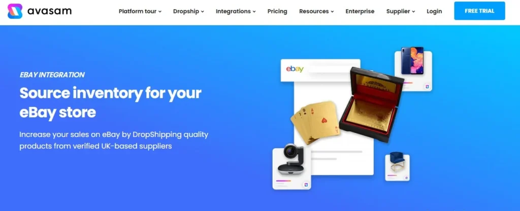 Avasam uk dropshipping supplier
