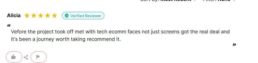 TechEcomm's Review from Reviews.io