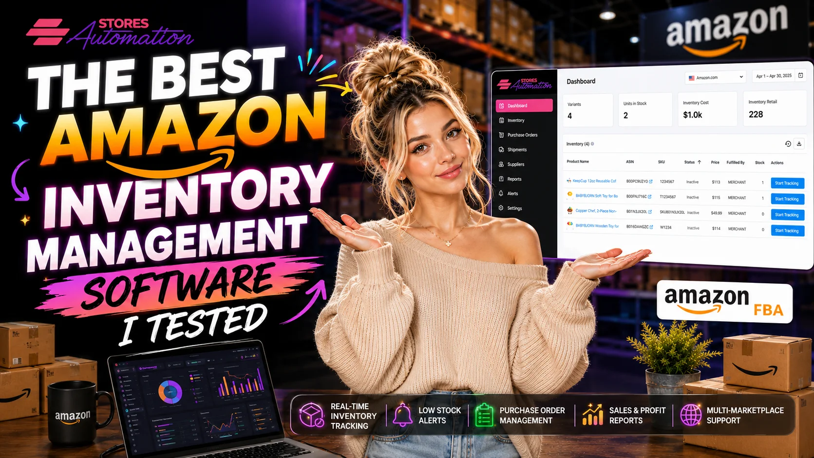 I Tested 10 Amazon Inventory Management Software: My Top Picks