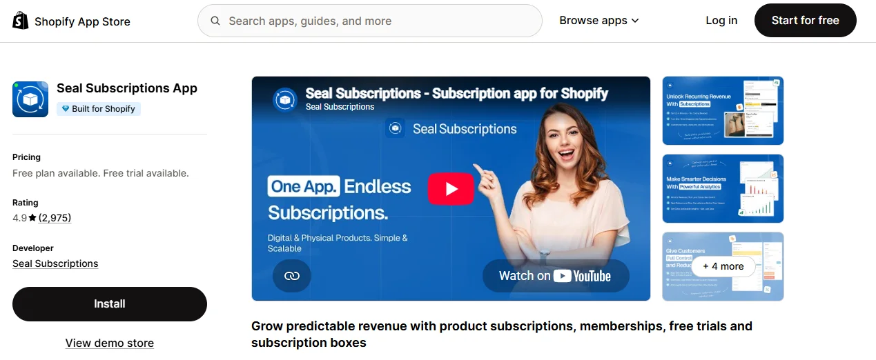 Seal Subscriptions