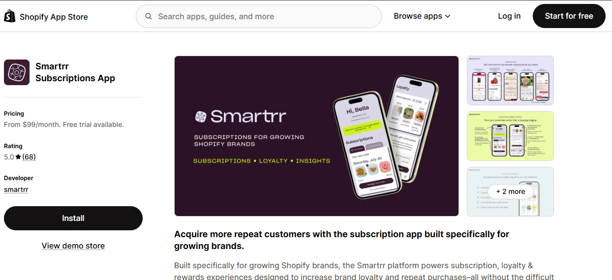 Smartrr Subscriptions